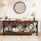 2-Tier Sofa Table 70.9 inches Console Hallway and Behind Couch